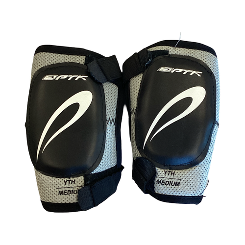 Vist Large View of Product Image Which is Used Powertek YOUTH MD ELBOW PADS Youth Elbow Pads MD