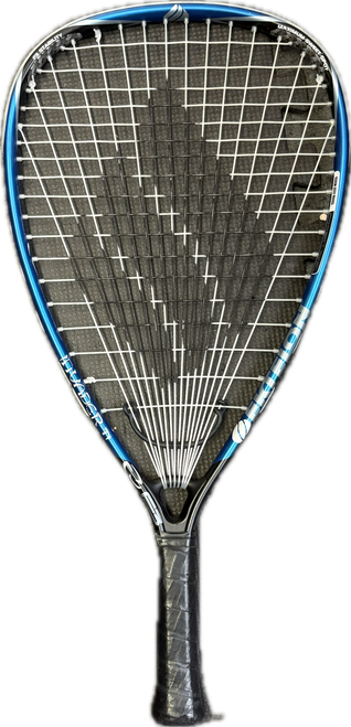 Vist Large View of Product Image Which is Used Ektelon INVADER TI Adult Racquetball Racquet Royal Blue Unknown