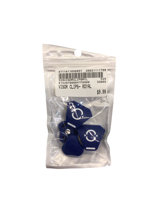 Vist Large View of Product Image Which is New VISOR CLIPS- ROYAL