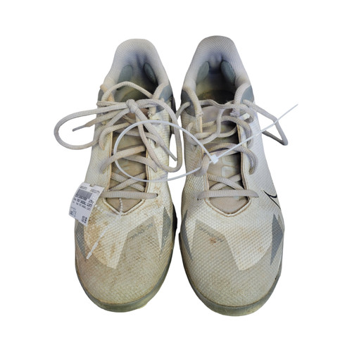 Vist Large View of Product Image Which is Used Nike TROUT BASEBALL CLEATS BB/SB Cleats White Senior 7.5