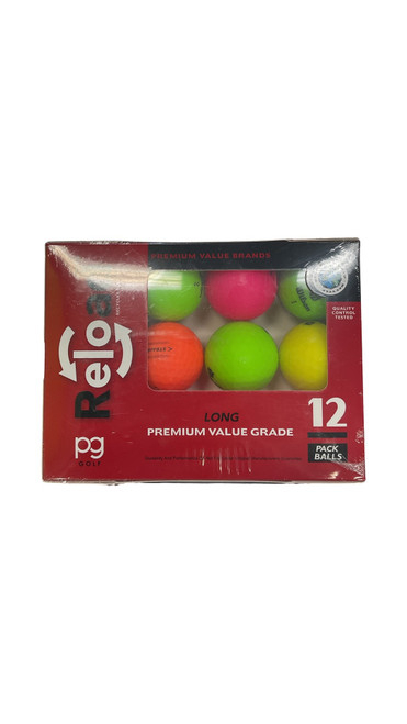Vist Large View of Product Image Which is Reload, Assorted, Matte, Dozen, Golf, Balls