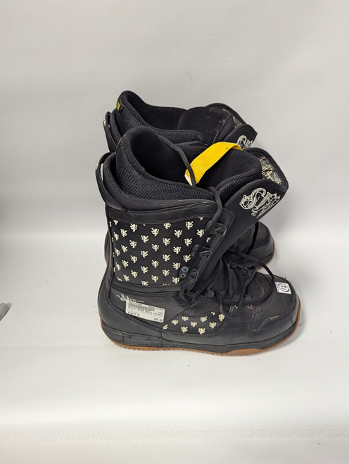 Vist Large View of Product Image Which is Used Burton SHAUN WHITE COLLECTION Mens Snowboard Boots Black Senior 12