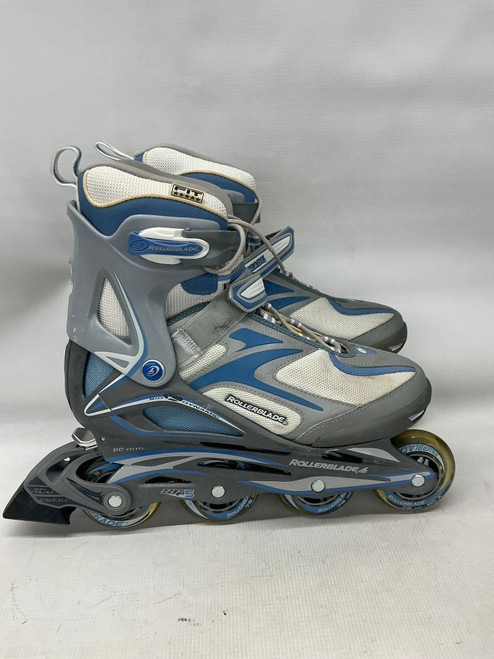 Vist Large View of Product Image Which is Used Rollerblade SPIRIT BLADE Senior Rec Fitness Skates Carolina Blue Senior 10