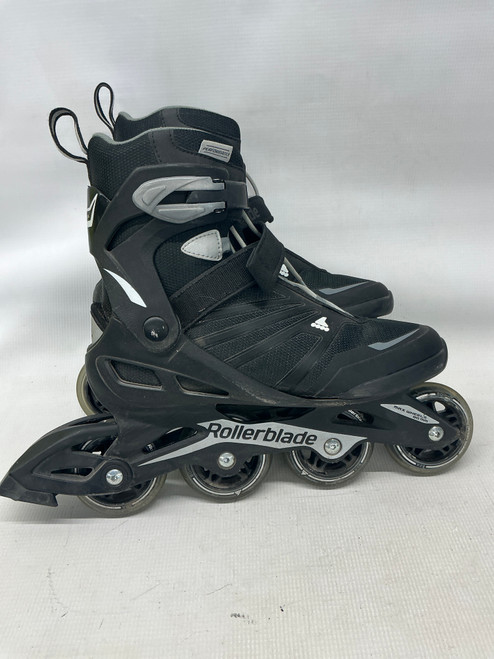 Vist Large View of Product Image Which is Used Rollerblade ZETRA BLADE Senior Rec Fitness Skates Carolina Blue Senior 8