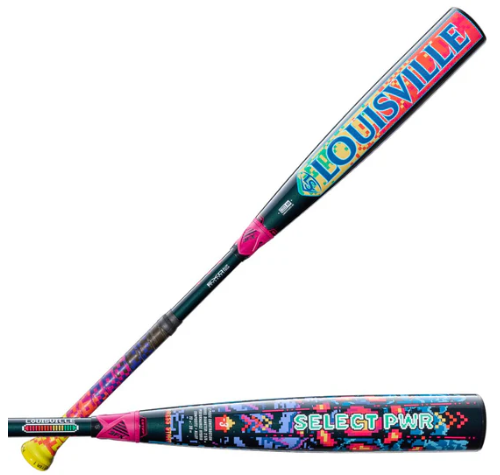 Vist Large View of Product Image Which is 2026 Louisville Slugger Select PWR Player 1 BBCOR Baseball Bat: WBL4182010 - 33/30