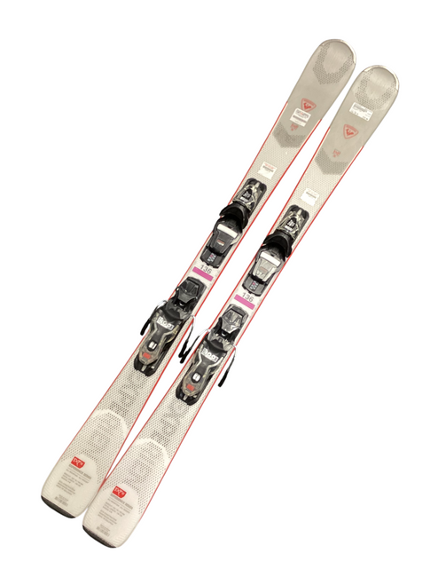 Vist Large View of Product Image Which is Used Rossignol EXP Womens Downhill Ski/Binding Grey 136 cm