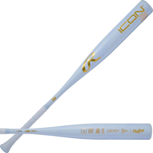 Vist Large View of Product Image Which is Rawlings Icon The Chosen One -3 BBCOR Bat #RBB6IONE3
