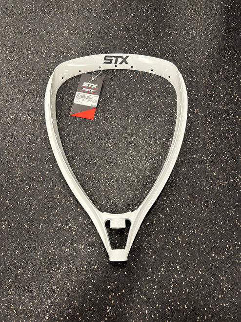 Vist Large View of Product Image Which is Used STX SHIELD 100 UNSTRUNG Mens Goalie Head White