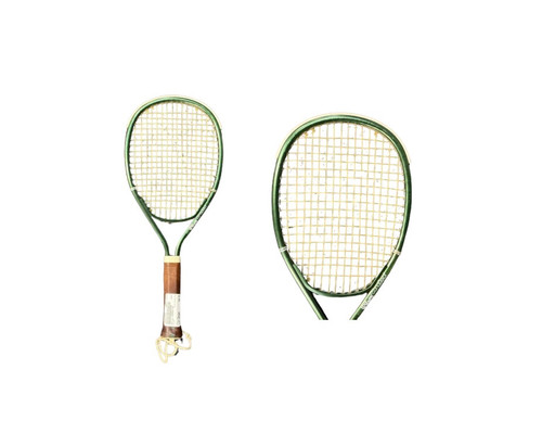 Vist Large View of Product Image Which is Used Wilson CONQURTOR Adult Tennis Racquet Dark Green Unknown