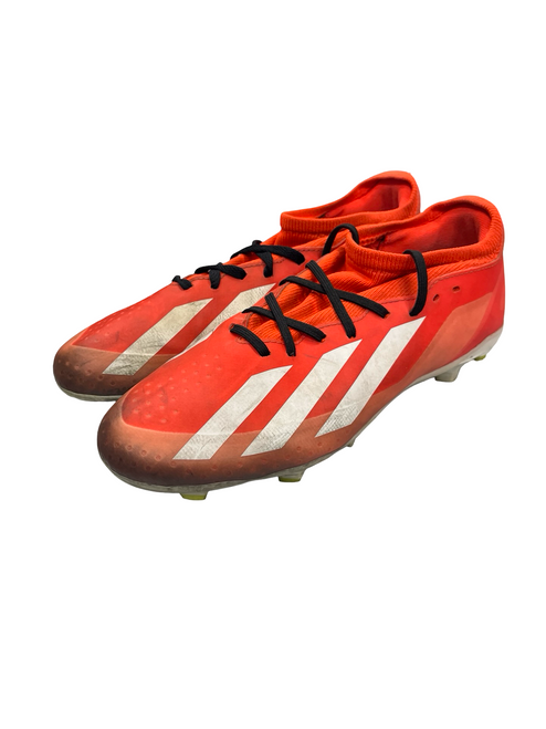 Vist Large View of Product Image Which is Used Adidas Soccer Cleats Red Senior 8.5