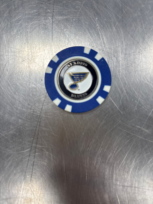 Vist Large View of Product Image Which is Used BLUES GOLF BALL MARKER Golf Accessory