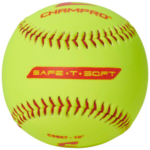 Vist Large View of Product Image Which is New Champro 10" Safe T Soft Softball