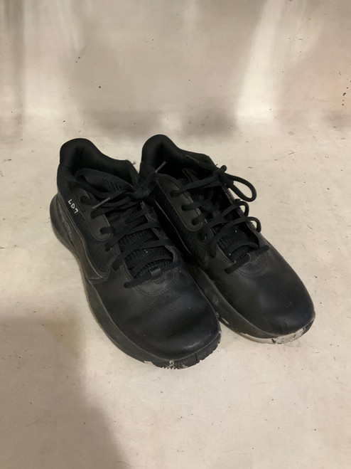 Vist Large View of Product Image Which is Used Under Armour Basketball Shoes M Black Senior 8.5