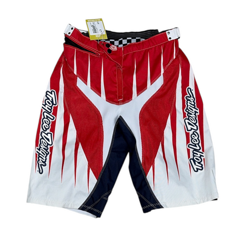 Vist Large View of Product Image Which is Used Troy Lee Designs Adult Motocross Bottom Red Small