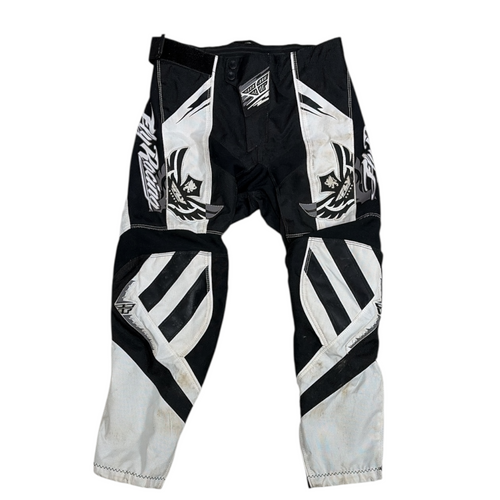 Vist Large View of Product Image Which is Used FLY RACING Youth Motocross Bottom Black XS