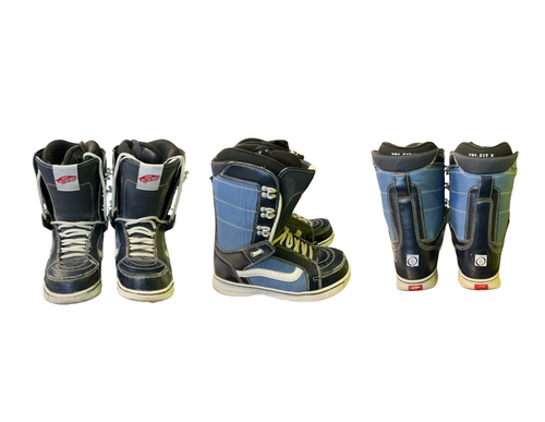 Vist Large View of Product Image Which is Used Vans HISTANDARD Mens Snowboard Boots Royal Blue Senior 8