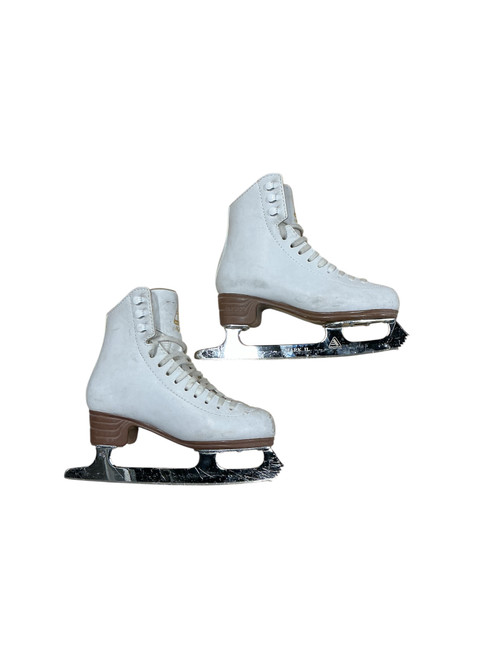 Vist Large View of Product Image Which is Used Jackson MYSTIQUE Girls Figure Skate White Junior 03