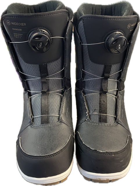 Vist Large View of Product Image Which is Used Nidecker RANGER Mens Snowboard Boots Grey Senior 7