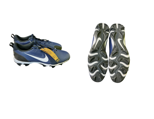 Vist Large View of Product Image Which is Used Nike NIKE FASTFLEX BB/SB Cleats Navy Blue Senior 14