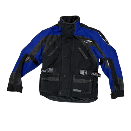 Vist Large View of Product Image Which is Used Nitro Motorcycle Jacket Mens Black Large