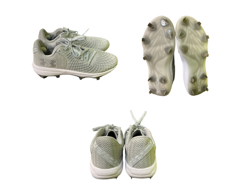 Vist Large View of Product Image Which is Used Under Armour HARPER RM BB/SB Cleats Grey Youth 07.5