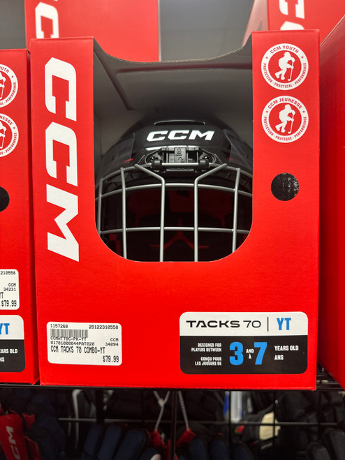 Vist Large View of Product Image Which is New CCM TACKS 70 COMBO-YT