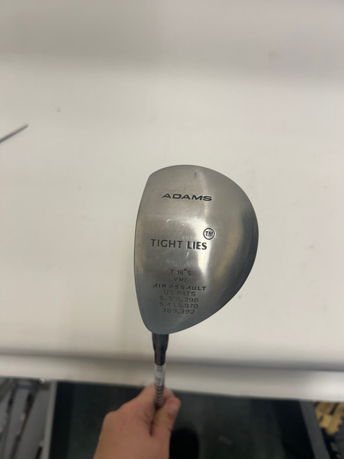 Vist Large View of Product Image Which is Used Adams TIGHT LIES Mens Fairway Wood LH 3 Wood