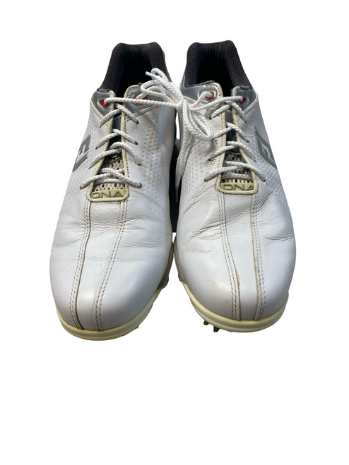Vist Large View of Product Image Which is Used Foot Joy Mens Golf Shoes White Senior 9