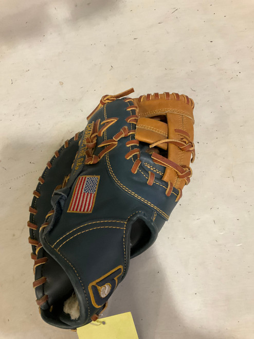 Vist Large View of Product Image Which is Used BRADLEY BB/SB First Base LH Throw Navy Blue 12"