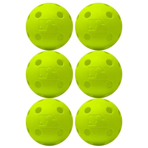 Vist Large View of Product Image Which is New 9'' INDESTRUCT A BALL YLLW 6PK
