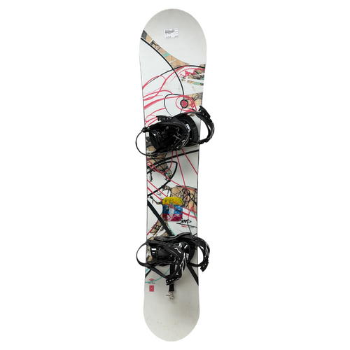 Vist Large View of Product Image Which is Used Sims HEIRESS Womens Board/Bindings White 154 cm