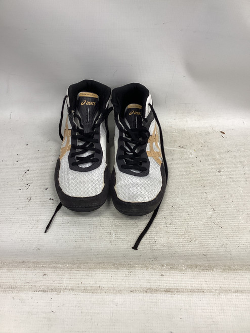 Vist Large View of Product Image Which is Used Asics Wrestling Shoes White Senior 7