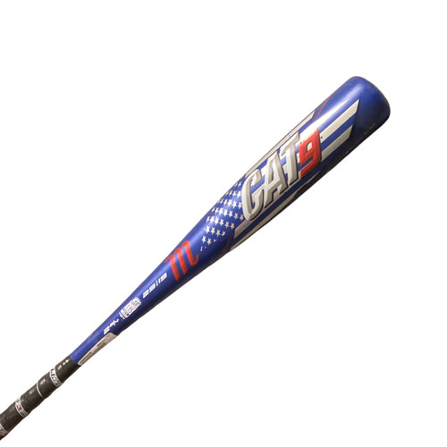 Vist Large View of Product Image Which is Used Marucci CAT9 PASTIME BB/SB USSSA 2 3/4 Bat 29"
