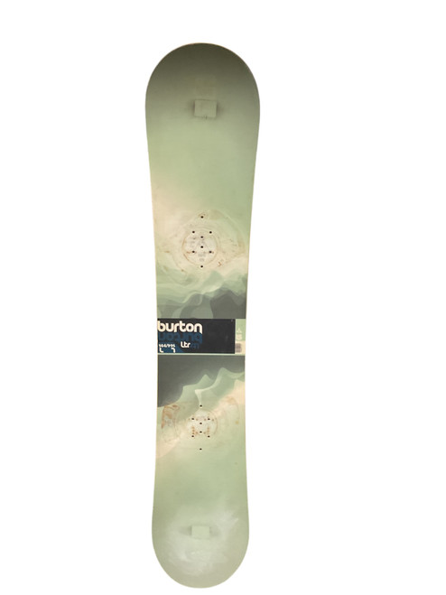 Vist Large View of Product Image Which is Used Burton LTR 144 L Womens Snowboard Only Green 144 cm