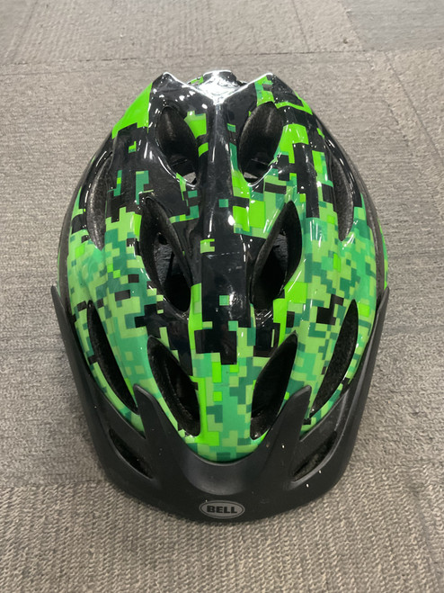 Vist Large View of Product Image Which is Used Bell BIKE HELMET Bike Helmet Green One Size
