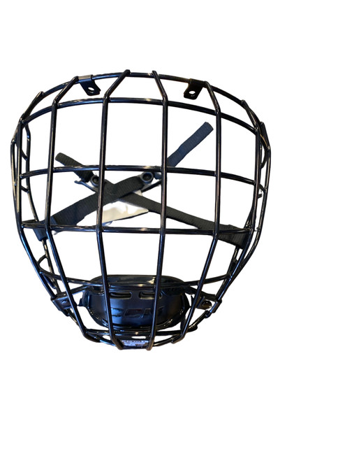 Vist Large View of Product Image Which is Used CCM Hockey Wire Mask Black LG