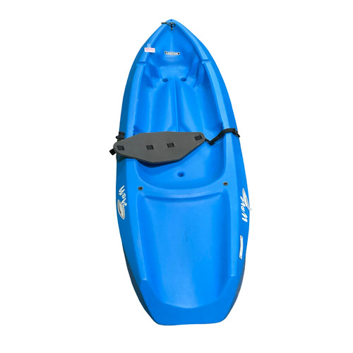 Vist Large View of Product Image Which is Used Lifetime WAVE Kayak Royal Blue 8Ft