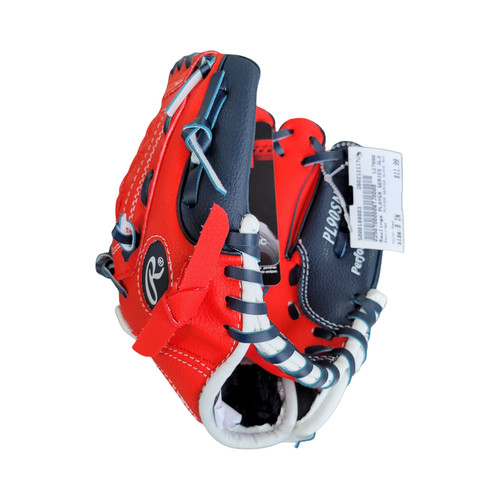 Vist Large View of Product Image Which is Used Rawlings PLAYER SERIES GLOVE RHT BB/SB Glove RH Throw Red 9"