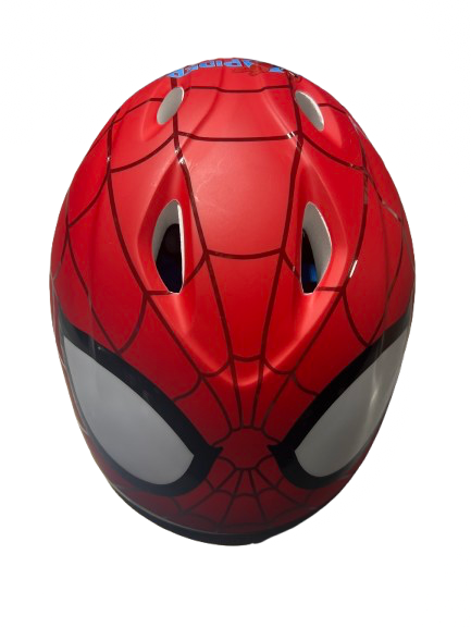 Vist Large View of Product Image Which is Used SPIDERMAN HEMET YTH SMALL Bike Helmet Red SM