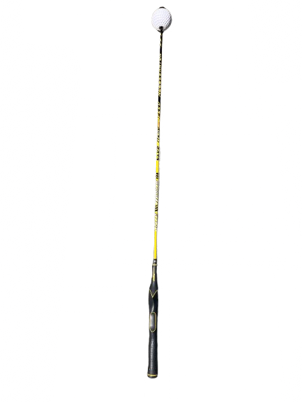 Vist Large View of Product Image Which is Used Momentus SPEED WOOSH SWING TRAINER Swing Aid White/Black/Yellow