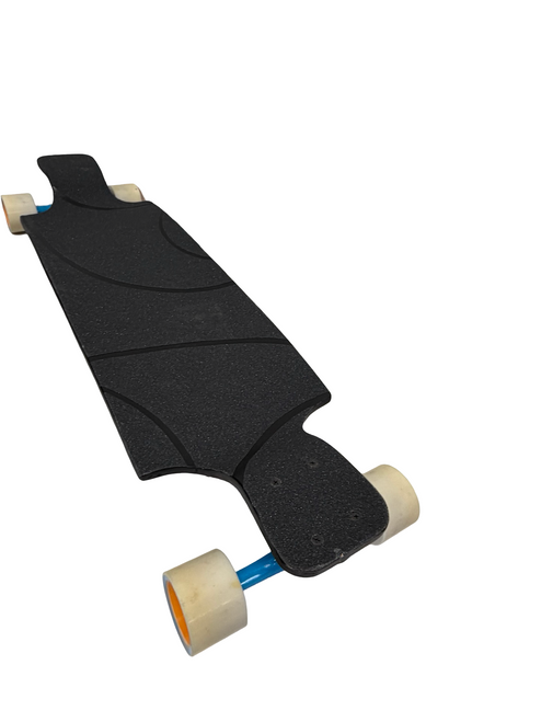 Vist Large View of Product Image Which is Used Drop Down Longboard Complete 38" x 9.5" Skateboard w/ Paris Trucks