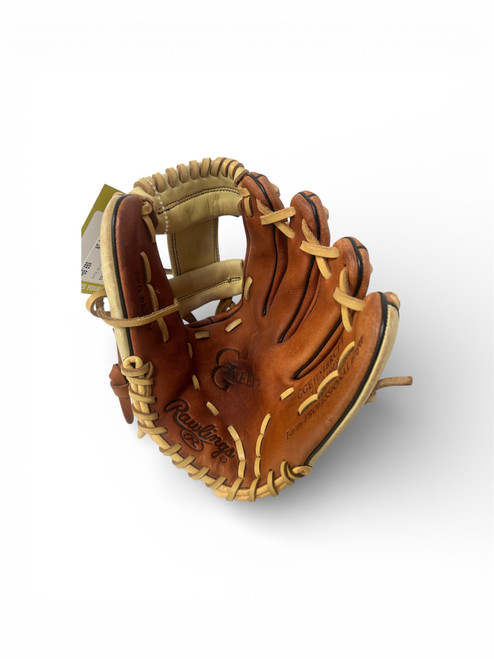 Vist Large View of Product Image Which is Used Rawlings GG ELITE BB/SB Glove RH Throw Brown 11 1/2"