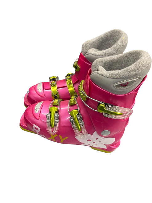 Vist Large View of Product Image Which is Used ROXY Girls DH Ski Boot Pink 225 MP - J04.5 - W5.5