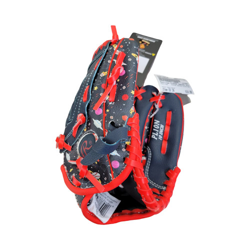 Vist Large View of Product Image Which is Used Rawlings PLAYER SERIES GLOVE RHT BB/SB Glove RH Throw Navy Blue 10"