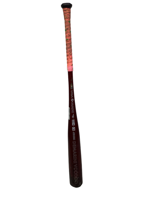 Vist Large View of Product Image Which is Used Demarini 2025 VOODOO BB/SB High School -3 Bat 33"