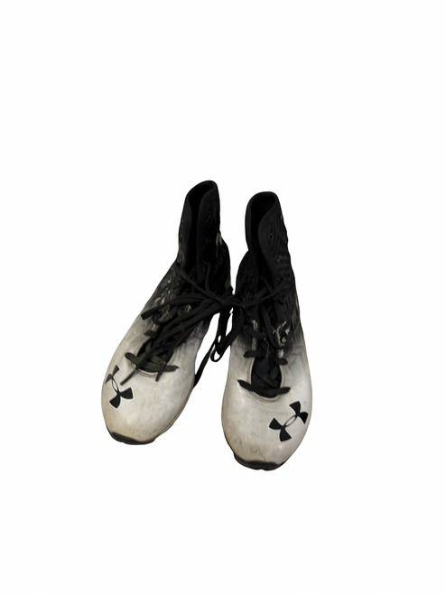 Vist Large View of Product Image Which is Used Under Armour Highlight RM 1237854-011 Jr Football Cleats Junior 04.5