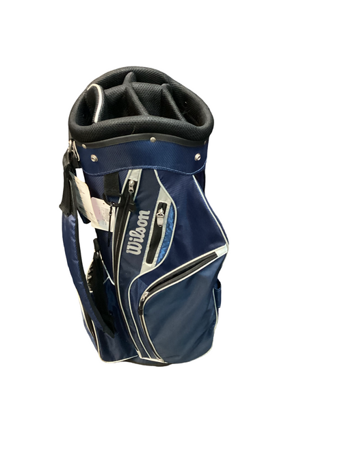 Vist Large View of Product Image Which is Used Wilson CART LITE BAG Mens Cart Bag Navy Blue