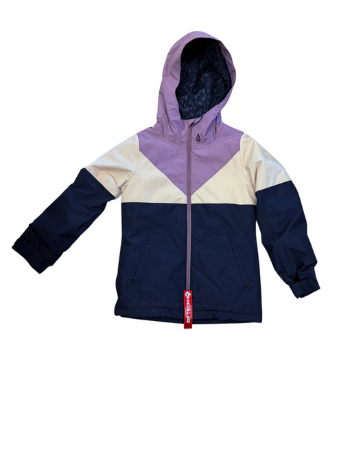 Vist Large View of Product Image Which is New Volcom Purple/Black Snow Jacket Youth 10