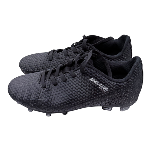 Vist Large View of Product Image Which is Used Brava Soccer Cleats Black Junior 01.5