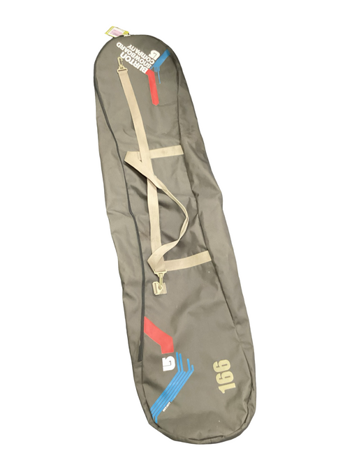 Vist Large View of Product Image Which is Used Burton Travel Snowboard Bag Green